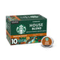 Starbucks K-Cup Coffee Pods, Medium Roast, 100% Arabica, 10 Count, House Blend, Model B0061UQ6ME