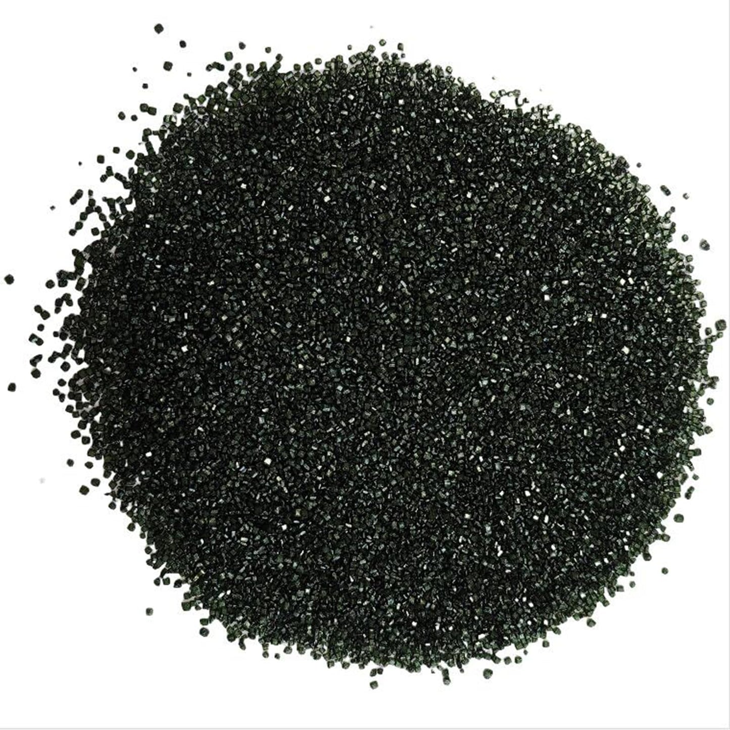 Sentovac Black Sanding Sugar For Baking Edible Sparkling Sugar Sprinkles Coarse Sugar Crystals For Baking Topping Cake Cookie Cu