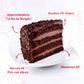 DAVIDS COOKIES 10 Chocolate Overload Layer Cake - Gourmet Delight, 115.2 oz, Ideal for Celebrations and Birthdays