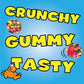 Nerds Gummy Clusters Candy, Rainbow, Crunchy and Gummy, 3 oz, Pack of 1