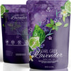 Gardenika Organic Earl Grey Loose Leaf Tea with Lavender and Bergamot Oil, Caffeinated Black Leaves, Kosher, No Natural or Artif