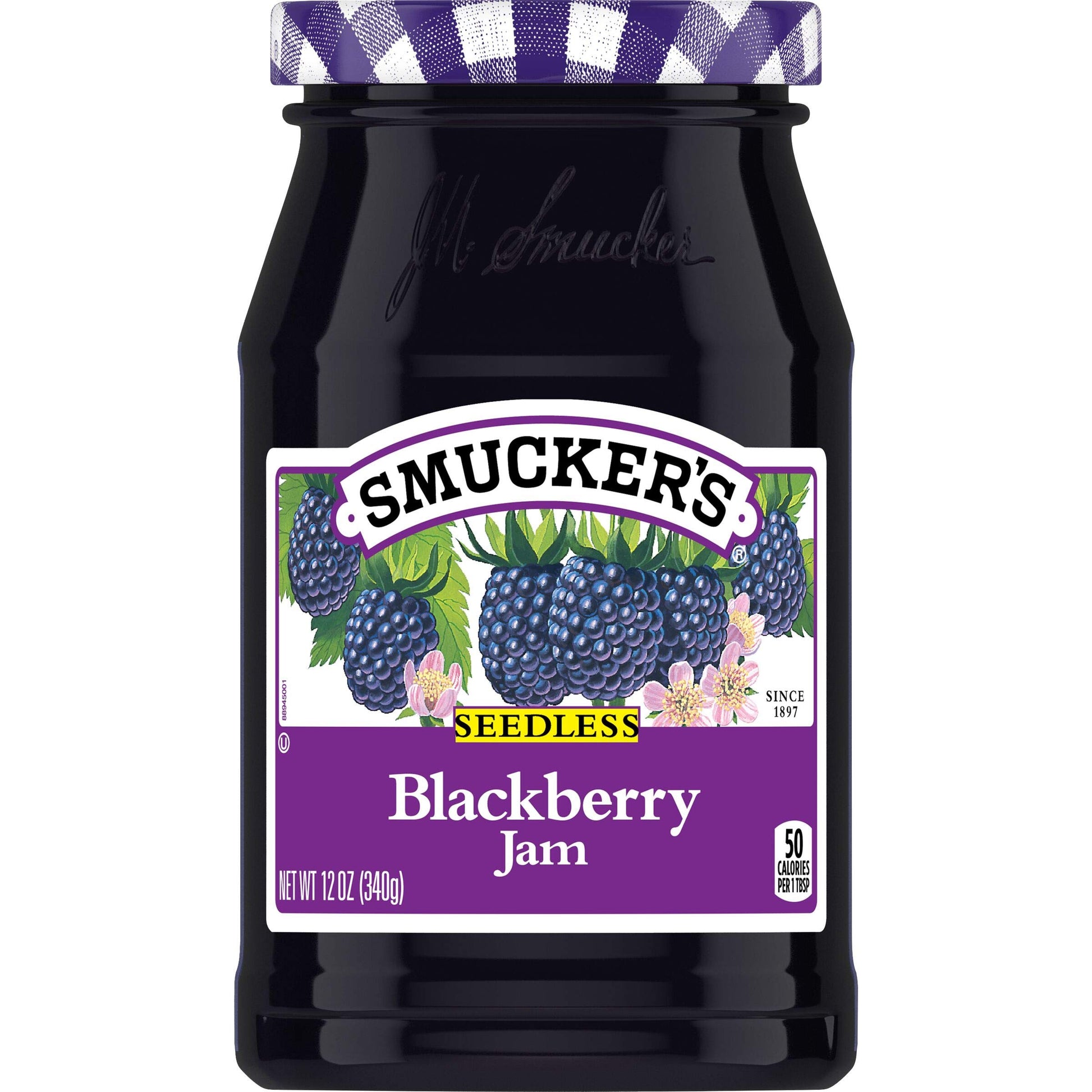 Smucker's Seedless Blackberry Jam, 12 Ounces