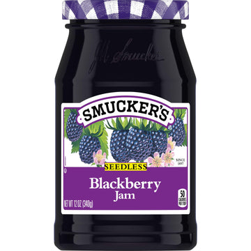 Smucker's Seedless Blackberry Jam, 12 Ounces