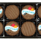Philadelphia Candies Milk Chocolate Covered OREO Cookies, 8 oz Happy Birthday Gift