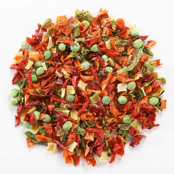 Yimi Freeze Dried Dehydrated Vegetables, Ramen Toppings Soup Mix, Dry Veggie Flakes For Noodle Cooking Camping Emergency Supply,