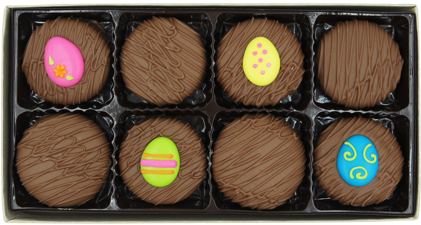 Philadelphia Candies Milk Chocolate Covered OREO Cookies Easter Egg Assortment, 8 oz