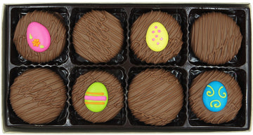 Philadelphia Candies Milk Chocolate Covered OREO Cookies Easter Egg Assortment, 8 oz