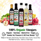De La Rosa Organic Pomegranate Vinegar, Pure & Unfiltered, Vegan, Gluten Free & Kosher, Great For Salad Dressing, Marinades, 100% Pure Pomegranate Vinegar 16.9 Oz (Pack Of 1)