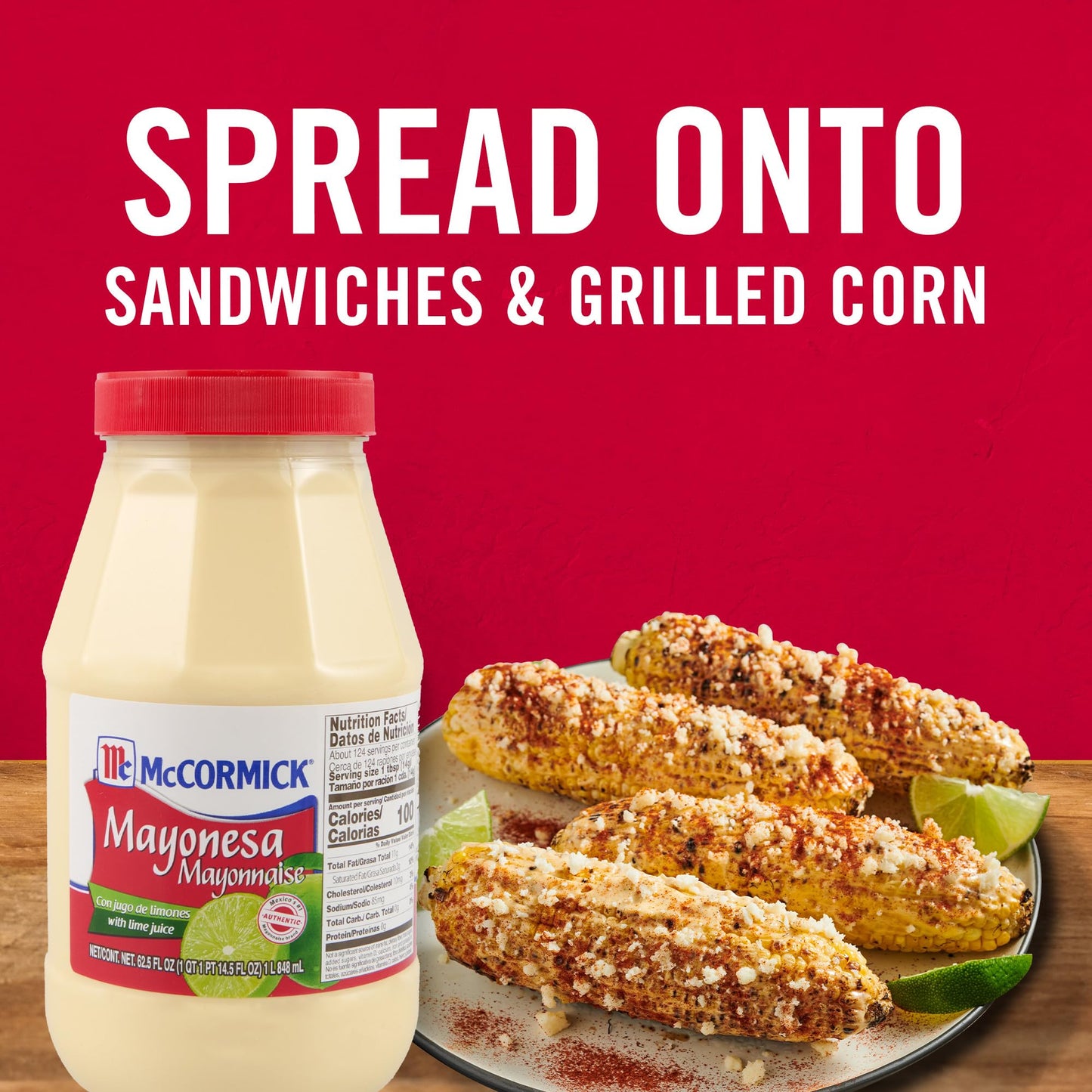 McCormick Mayonesa (Mayonnaise) with Lime Juice  62.5 fl oz