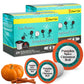 Smart Sips Coffee Pumpkin Spice Cinnamon Roll Coffee - Medium Roast, 48 Count Single-Serve Cups for Keurig K-Cup Brewers