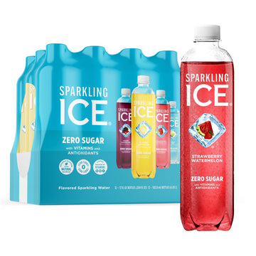 Sparkling Ice Blue Variety Pack Flavored Sparkling Water Zero Sugar With Vitamins And Antioxidants 17 Fl Oz 12 Count (Classic Le