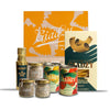 Giadzy by Giada De Laurentiis Italian Gourmet Gift Box - Includes Mini Gold - Wrapped Olive Oil, Gluten Free Ziti Corti, Peeled 