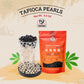 52Usa Boba Tapioca Pearl, Black Sugar Flavor, Fresh Bubble Tea Pearl, 8.8 Oz (250 G), Black Tapioca Pearl For Bubble Tea, Ready