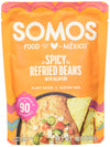 SOMOS Spicy Refried Beans, 10 OZ