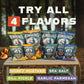 Kindling Protein Pretzels - Garlic-Parmesan | Protein-Packed Snack Size Bags | Kosher | 8-9g Protein Per Serving | No Artificial