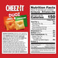 Cheez-It DUOZ Baked Snack Crackers, Lunch Snacks, Sharp Cheddar and Parmesan, 12.4oz Box (1 Box)