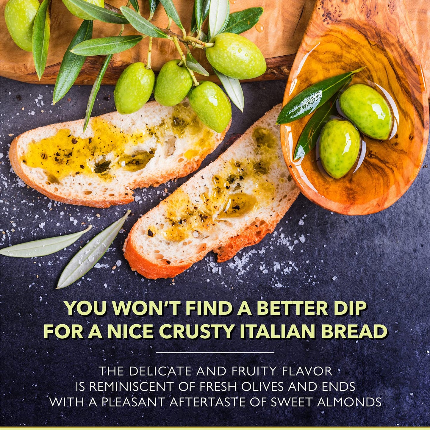 Frantoia Extra Virgin Olive Oil From Italy - Fruity, Unfiltered, Cold Extracted Authentic Sicilian Olive Oil - Fresh Harvest Imported Olive Oil From Italy (101.4 Fl Oz)