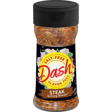 Dash Salt-Free Grilling Blend, Steak, 2.5 Ounce (Pack Of 8)