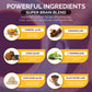 Grateful Earth Mushroom Coffee  Espresso Instant Coffee with Cinnamon  Turmeric  Lions Mane Mushrooms  L-Theanine  Chaga Super Brain Blend  Energy & Immune Support  Dairy & Gluten Free  2 Bags  40 Ct
