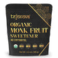 Tejonova Organic Monk Fruit Powder, Pure Sweetener, 4.5oz, No Erythritol, Monk Fruit Sugar Substitute
