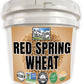 Certified Glyphosate Residue Free Hard Red Spring Wheat Berries | 25 LBS | Emergency Food Storage Bucket | Non-GMO | Grown on Ou
