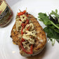 Melanzane E Peperoni (Eggplant W/Bell Peppers) 14 Oz (396 G) - Italian Appetizer, Antipastos, Vegetables, All Natural