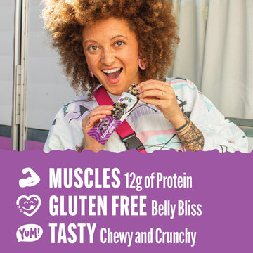 Lenny & Larry'S Cookie-Fied Protein Bar - Cookies & Creme Vegan Protein Bars 9X45G - Healthy Snacks With 12G Plant Protein & 5G