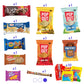 Sarahs Candy Factory Snack Variety Box - 46 Count Mixed Bars, Cookies, Chips, Candy for Office, Schools, Family