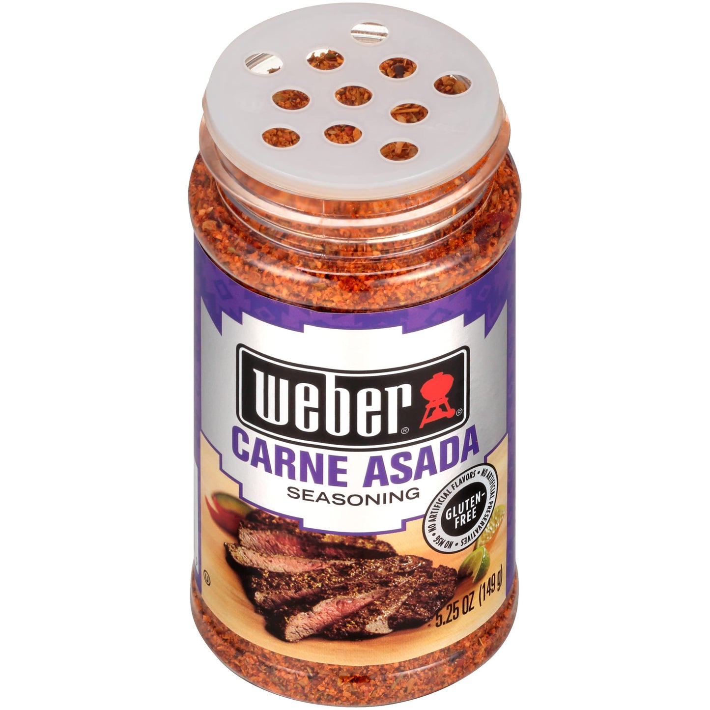 Weber Carne Asada Seasoning, 5.25 oz (Pack of 6)