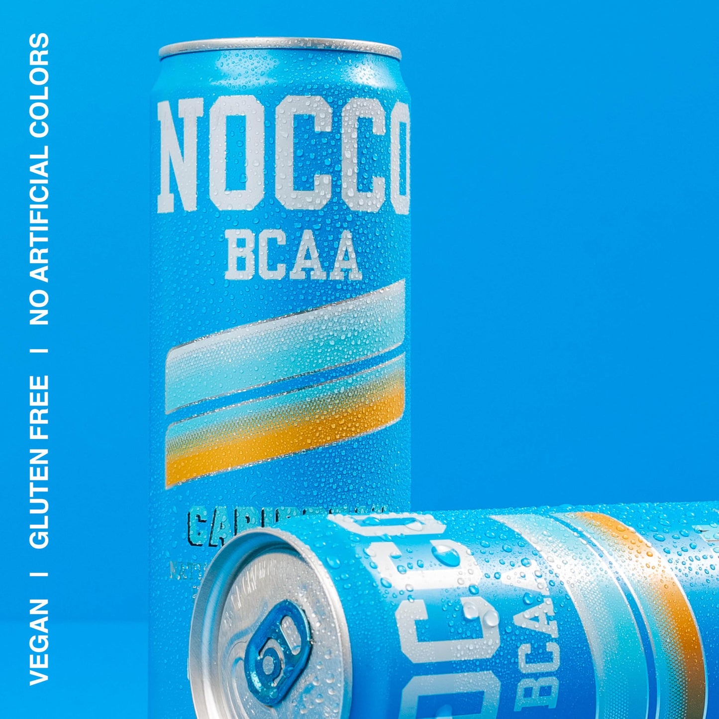 NOCCO BCAA Energy Drink, Sugar Free, 180mg Caffeine, 12 Fl Oz Cans, Pack of 12, Low Calorie Performance Drink