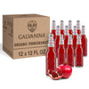 Galvanina - Pomegranate - Top-Grade Organic Italian Sparkling Fruit Beverage - 12 Fl Oz (Pack Of 12)