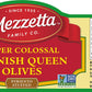 Mezzetta Super Colossal Spanish Queen Olives Pimiento Stuffed | Non-Gmo, Gluten Free | 10 Ounce Drained Weight (Pack Of 6)