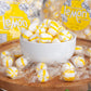 Stewart Old Fashioned Lemon Flavored Pure Sugar Candy Puff Balls, 2 lb Bag - Fat-Free, Gluten-Free, Individually Wrapped Snack