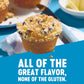 Krusteaz Gluten Free Blueberry Muffin Mix, Includes Can of Blueberries, 15.7 oz Box