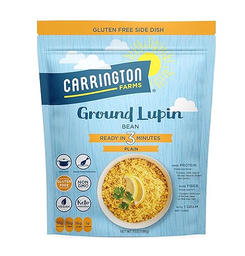 Carrington Farms, Ground Lupin Bean, Plain, 7oz.