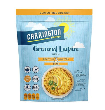 Carrington Farms, Ground Lupin Bean, Plain, 7oz.