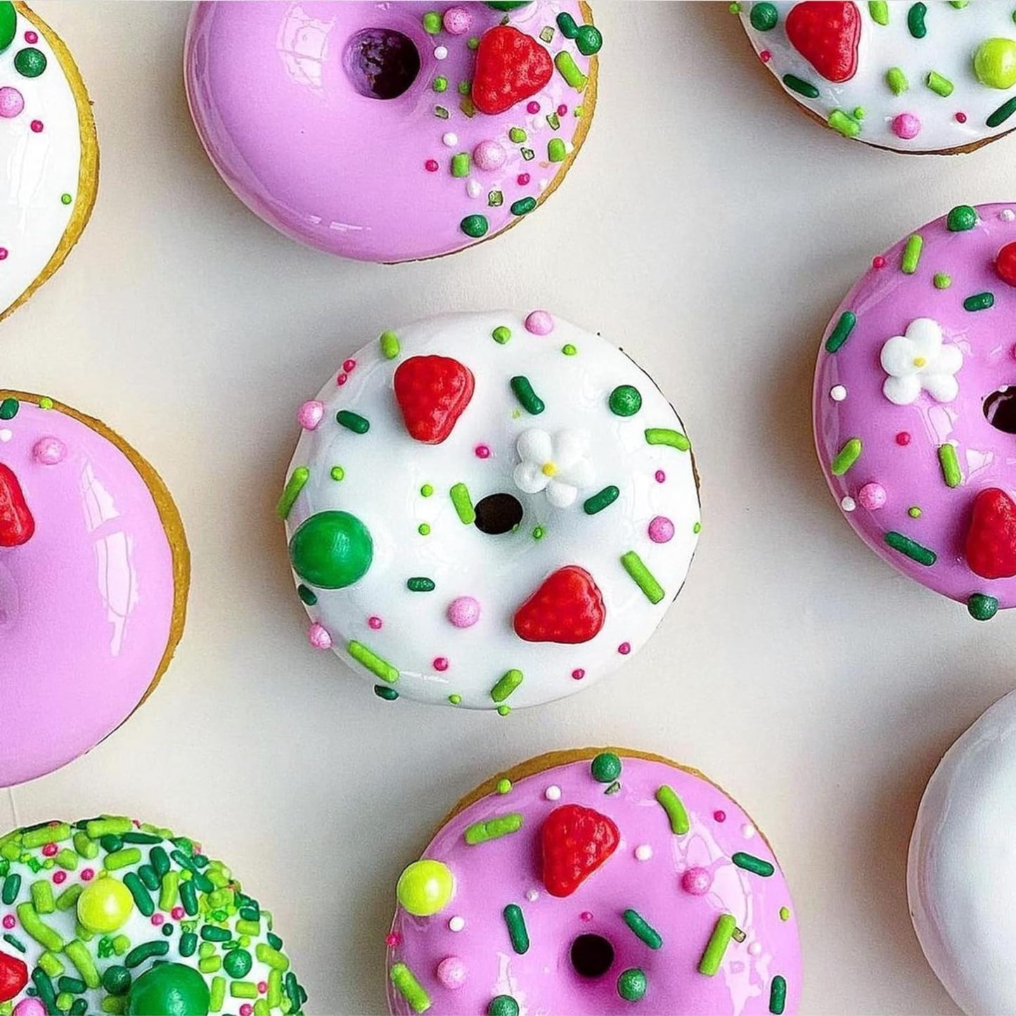 Strawberry Fields Sprinkle Mix By Simply Sucr   | Strawberry Shortcake Sprinkles | High Quality Sprinkles | Strawberry Sprinkles