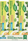 Heaven & Earth Brown Rice Pasta, Gluten Free Spaghetti, 12oz (3 Pack) | Whole Grain Gluten Free Pasta