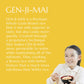 Gen-Ji-Mai Quick Cooking Brown Rice for Meal Prep and Bulk Cooking - Gluten-Free, Vegan, Paleo, Non-Allergenic with 64% more Fib
