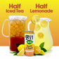 Ryl Iced Tea, Half & Half, Antioxidant Superblend, Zero Sugar, Low Carb, Low Calorie Iced Tea, 16.0 Fl Oz (12-Pack)