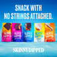 Skinnydipped Dark Chocolate Salted Caramel Cashews, Healthy Snack, Plant Protein, Gluten Free, 3.5 Oz Resealable Bags, Pack Of 1