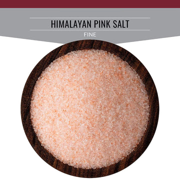 Salt 84 Himalayan Pink Salt Fine Grain, Stand Up Bag, 1 Lbs/Each (Pack Of 6)