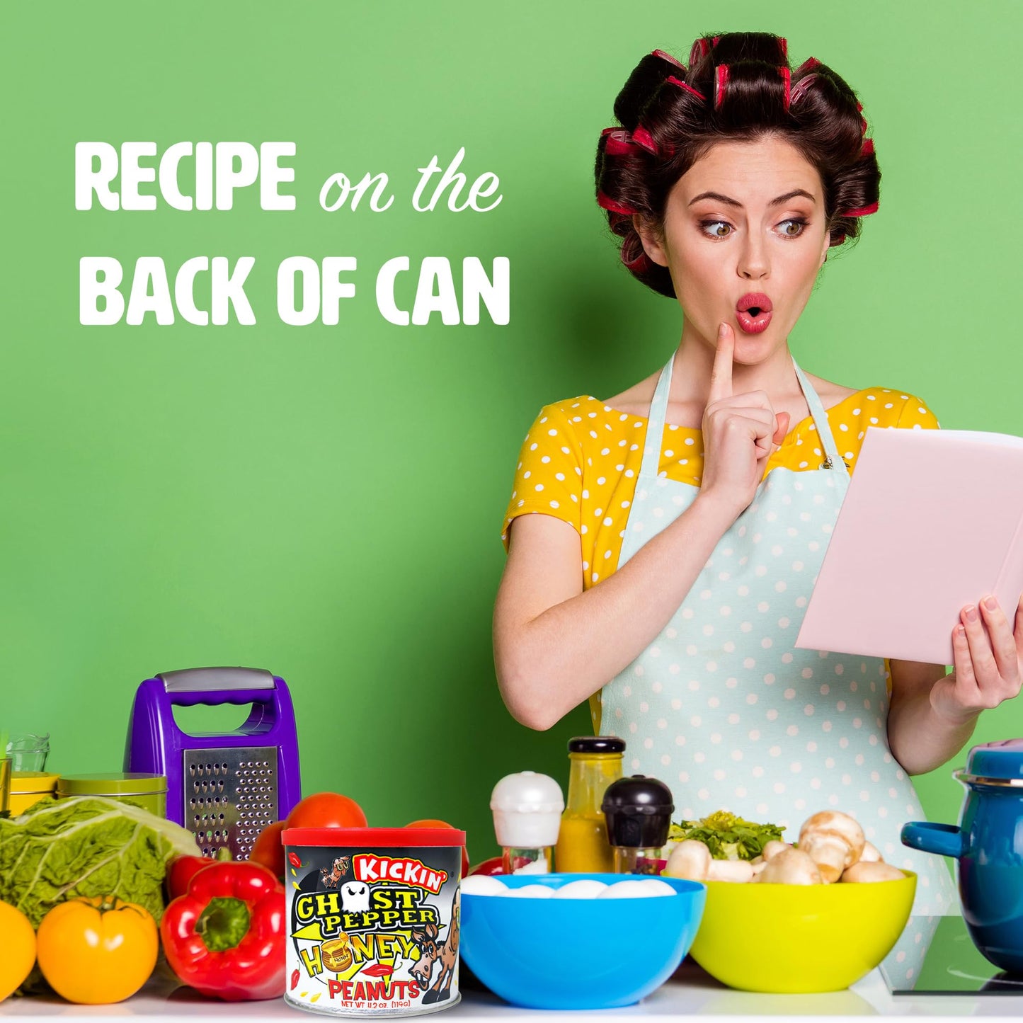 Ghost Pepper Honey Roasted Spicy Hot Peanuts - 4.25 oz - Ultimate Spicy Gourmet Gift Peanuts - Try if you dare!