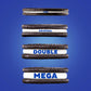 Oreo Mega Stuf Cookies, 374G/13.2Oz, Triple The Creme, Chocolate