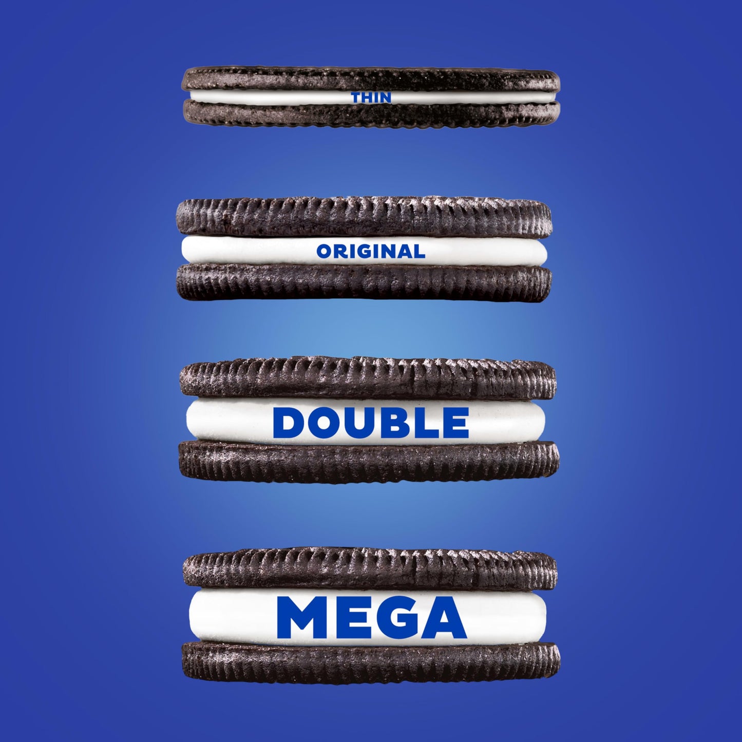 Oreo Mega Stuf Cookies, 374G/13.2Oz, Triple The Creme, Chocolate