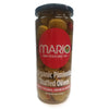 Mario Camacho Stuffed Olives with Bleu Organic Cheese, 10 Fl Oz, Organic with Stuffed Pimiento