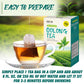 Fusion Select 200 Counts Organic Oolong Tea - Smooth, Mildly Sweet Flavor - Relaxing & Calming Fresh Herbal Drink - Instant Blen