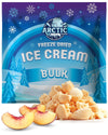 Arctic Farms Freeze Dried Ice Cream Bits Bulk - Does Not Melt (Peach) (1lb)