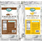 By The Cup Non-Dairy Soft Serve Mix Variety, Gluten Free, 1 of each Flavor: 5.5-6 lb Bag: Chocolate and Pineapple