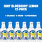Hint Water Blueberry Lemon, Pure Water Infused with Blueberries & Lemons, Zero Sugar, Zero Calories, Zero Sweeteners, Zero Prese